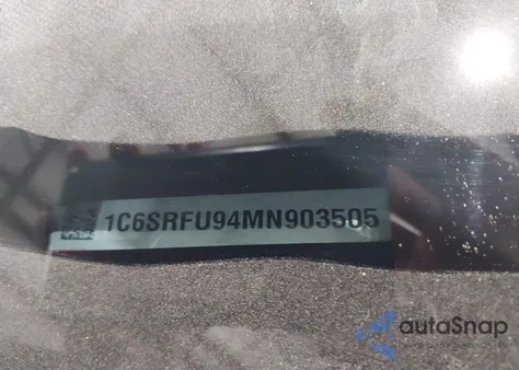 2021 Ram 1500 Trx 4X4 5'7 Box из США, поврежденный, VIN 1C6SRFU94MN903505